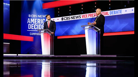 J.D Vance - Tim Walz debate pt 1