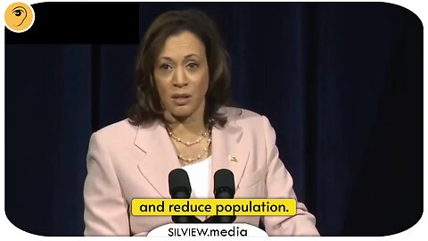 Kamala: Clean energy, EVs and DEPOPULATION better the air and water for our children