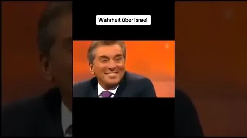 Ulrich Kienzle | ehemaliger Nahost Experte | sprach damals noch Klartext bzgl. Israel Konflikt