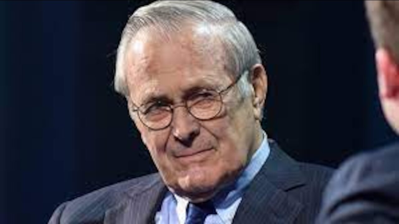 Rumsfeld Committed Suicide at Military Tribunal; Did Not Die of Natural Causes