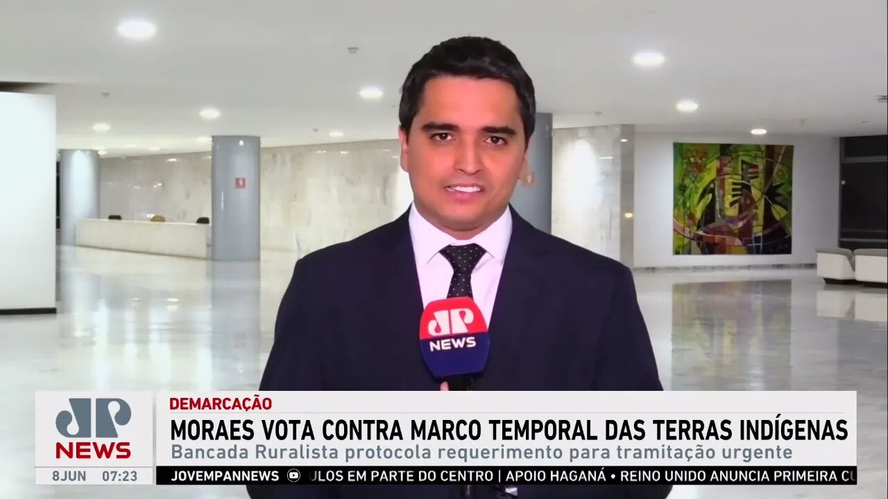 Beraldo, d'Avila e Schelp comentam voto de Moraes sobre o marco temporal