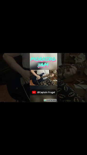Good Morning Guitar Warmup Jam #Shorts