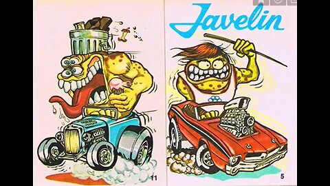 Fabulous Odd Rods Bubble Gum Stickers of the 1970s (Slideshow)