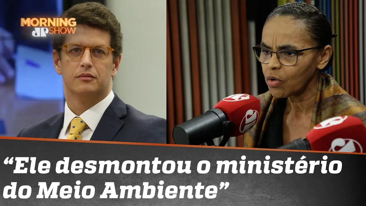 “É um ministro antiambientalista”, diz Marina Silva sobre Ricardo Salles