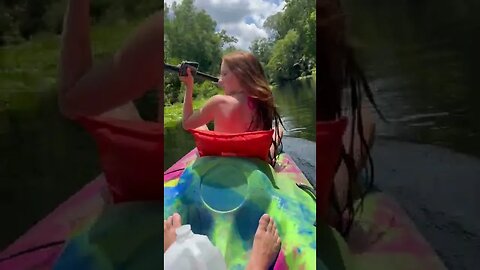 Kayaking with cranky