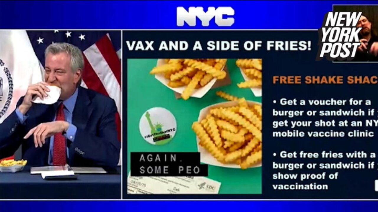 Free Fries For A Vaccination ? #trump #maga #trump2024