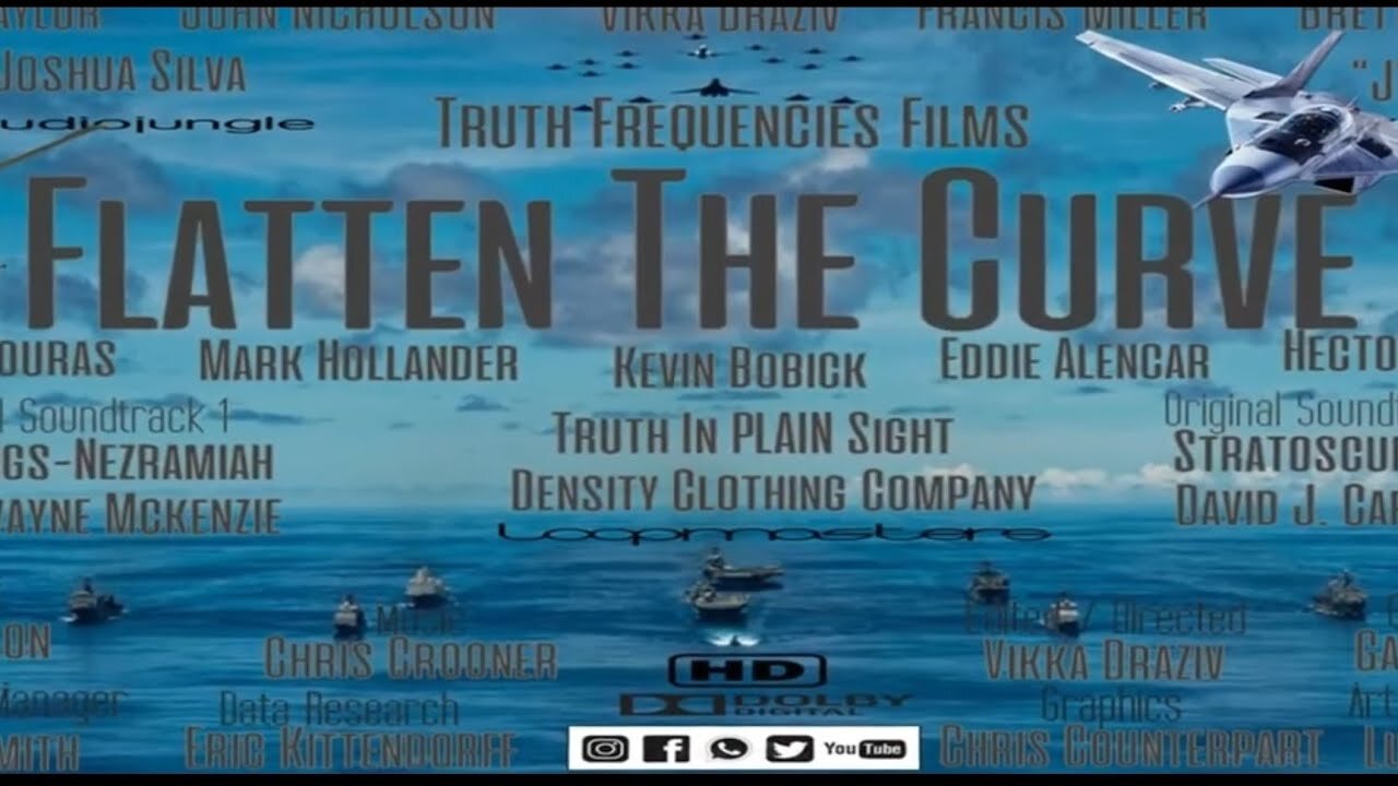 Flatten The Curve! Flat Earth Documentary By Vikka Draziv