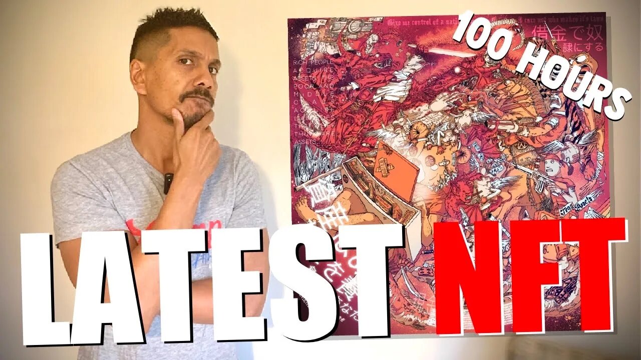 100 hours of illustration in 2 minutes - NEW NFT on foundation.app