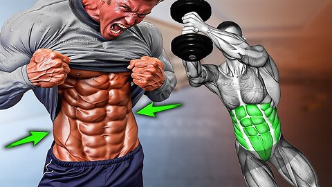 Build Perfect Abs using Dumbbell Only (5 Effective Workout)