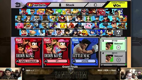 MVG Sandstorm: Doubles GF - MVD + Z vs. MVG COG | MewKing + ZeRo