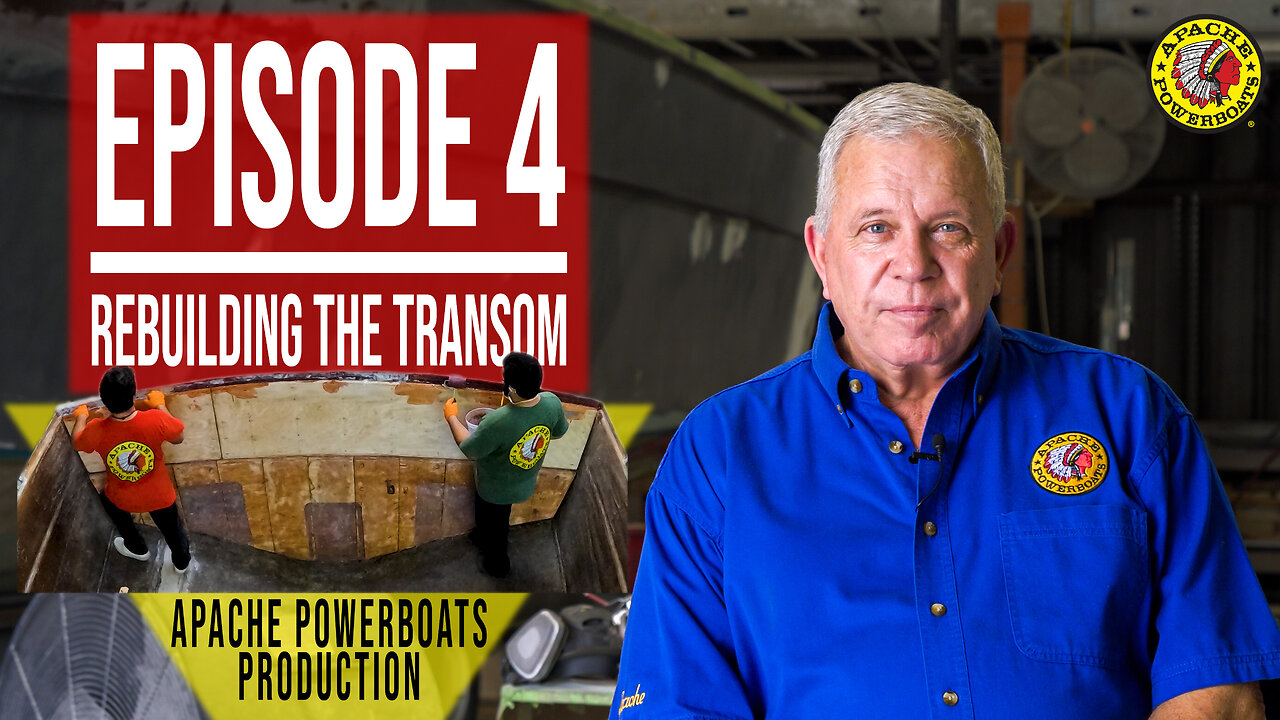 Rebuilding the Transom - The 1968 Magnum 35' Sport Restoration Series - Episode 4