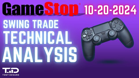 GME Technical Analysis - Gamestop TA for Swing Traders Oct 20, 2024.