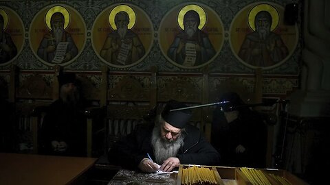 Byzantine chanting of the monks of the Romanian Orthodox Church România ortodoxă