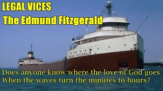 MARITIME DISASTER: The "Edmond Fitzgerald" sinking.