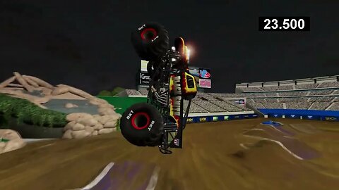 20 Truck Anaheim 2023 Freestyle BeamNG Drive Monster Jam