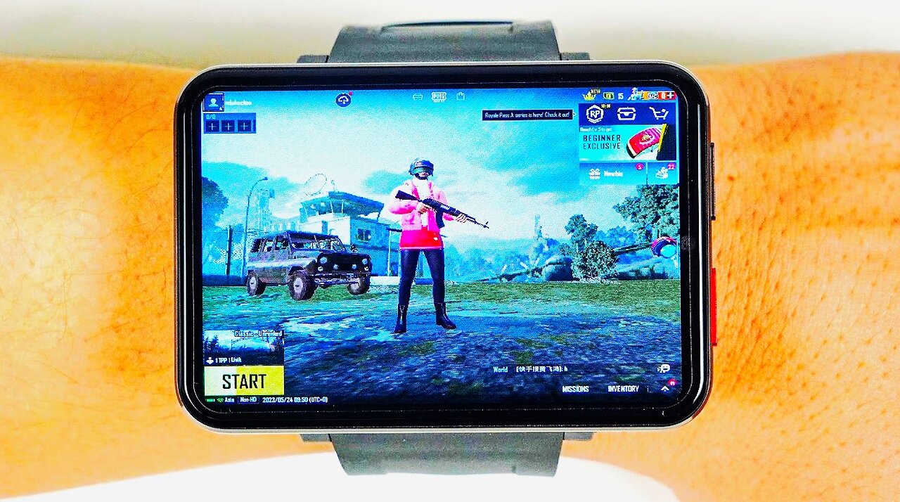 PUBG Mobile on Android SmartWatch - Toons and Games Galore