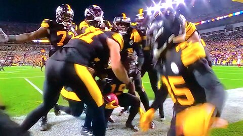 Steelers WR #19 Calvin Austin III TD 🏈73yd Punt Return