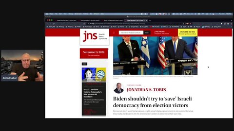 2022 11 03 Special Update on Israeli Elections