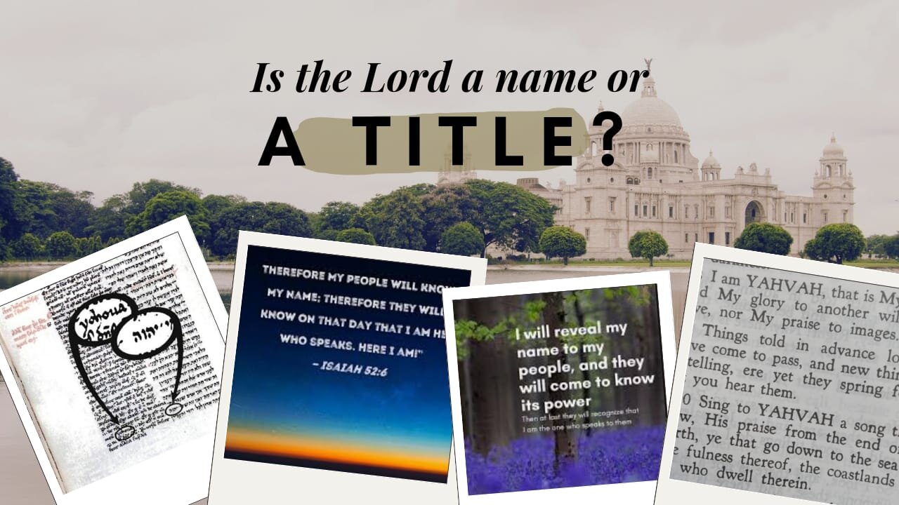 IS LORD A NAME OR TITLE?