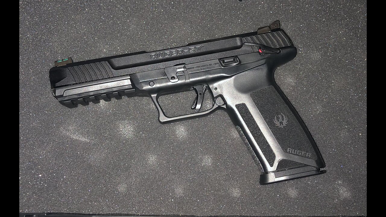 First time shooting a Ruger 57