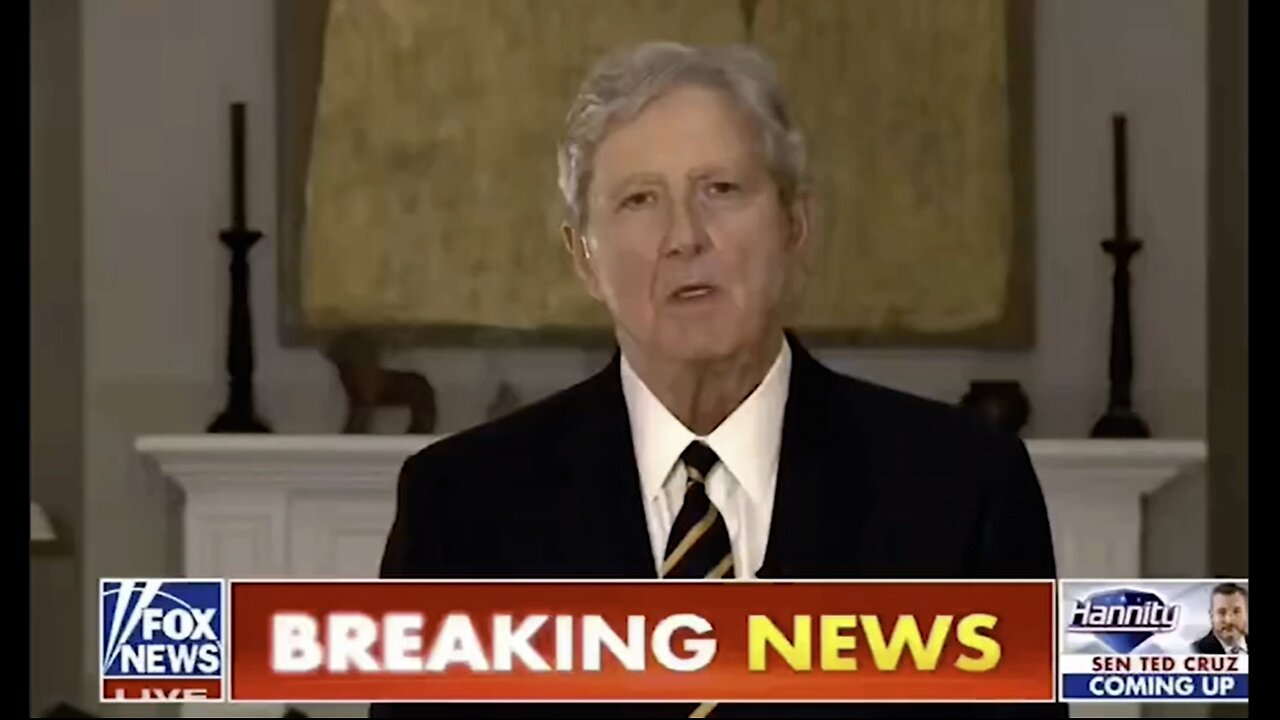 There's No Reward For Being Stupid. Sen. John Kennedy