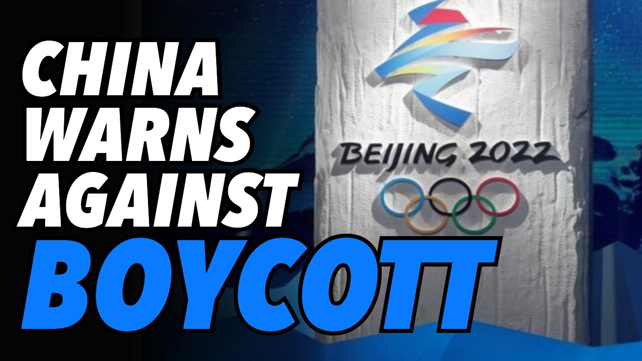 China warns West to NOT boycott Beijing 2022 Winter Olympics