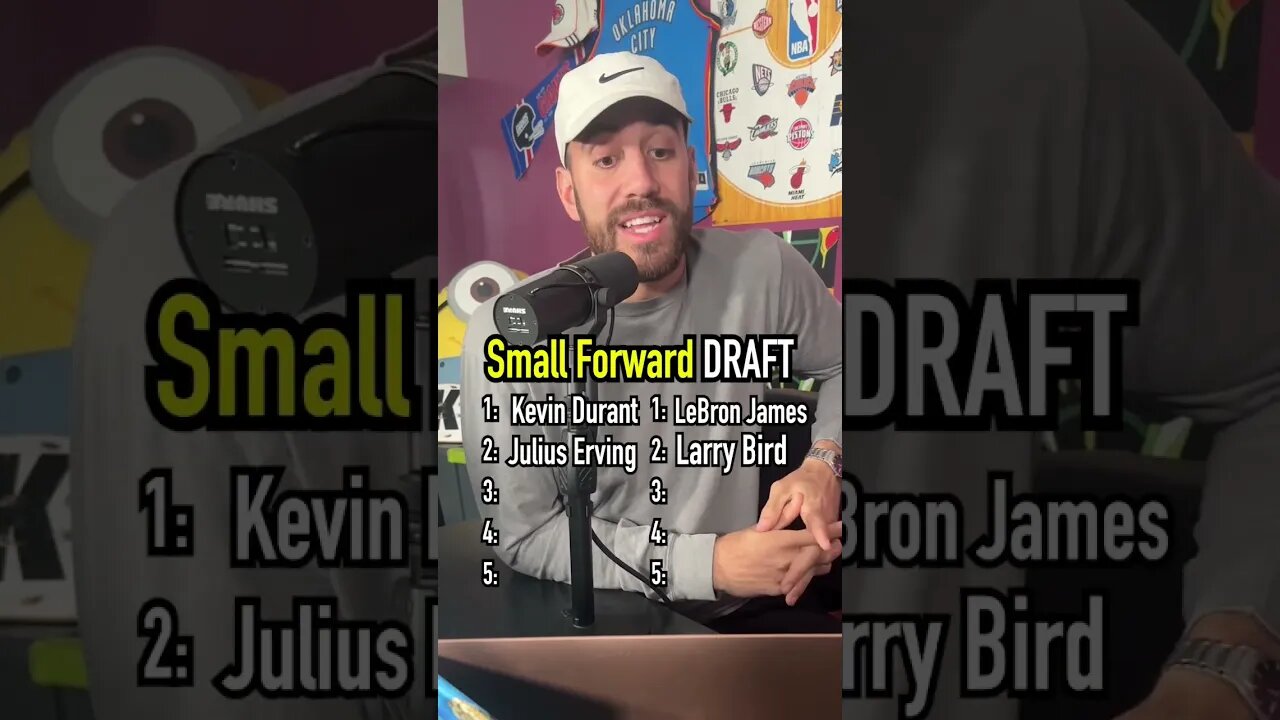 The SMALL FORWARD Draft!! Which Team Wins?? #shorts #drafts #smallforward #nba #sportslover