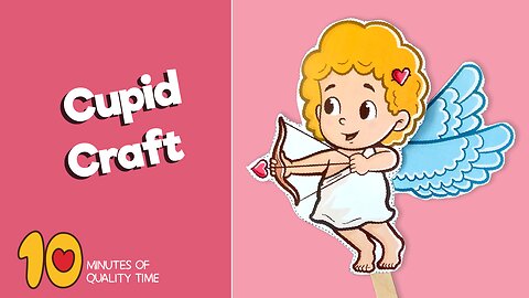 Valentine’s Day Cupid Craft