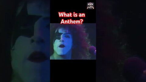 What is an Anthem? #rock #facts #shorts