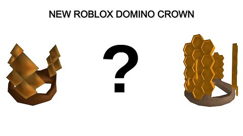 THERE IS A NEW DOMINO CROWN ON ROBLOX?! [ROBLOX DISCUSSION]