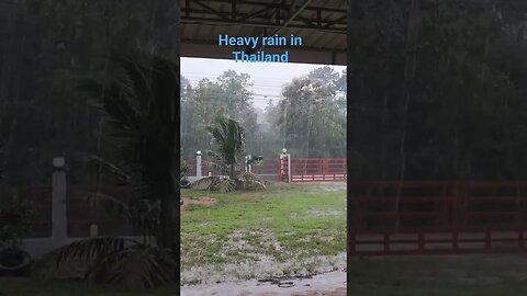heavy rain in Thailand