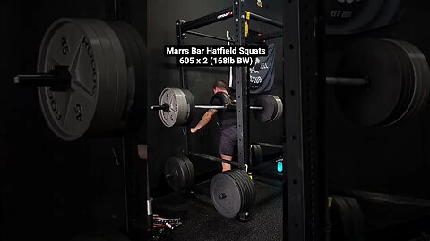 you NEED this bar if you Low-Bar Squat #shorts #Hatfield #marrsbar #powerlifting