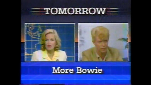 August 30, 1983 - Promos for David Bowie on 'CBS Morning News' 'After M*A*S*H' & 'Magnum P.I.'