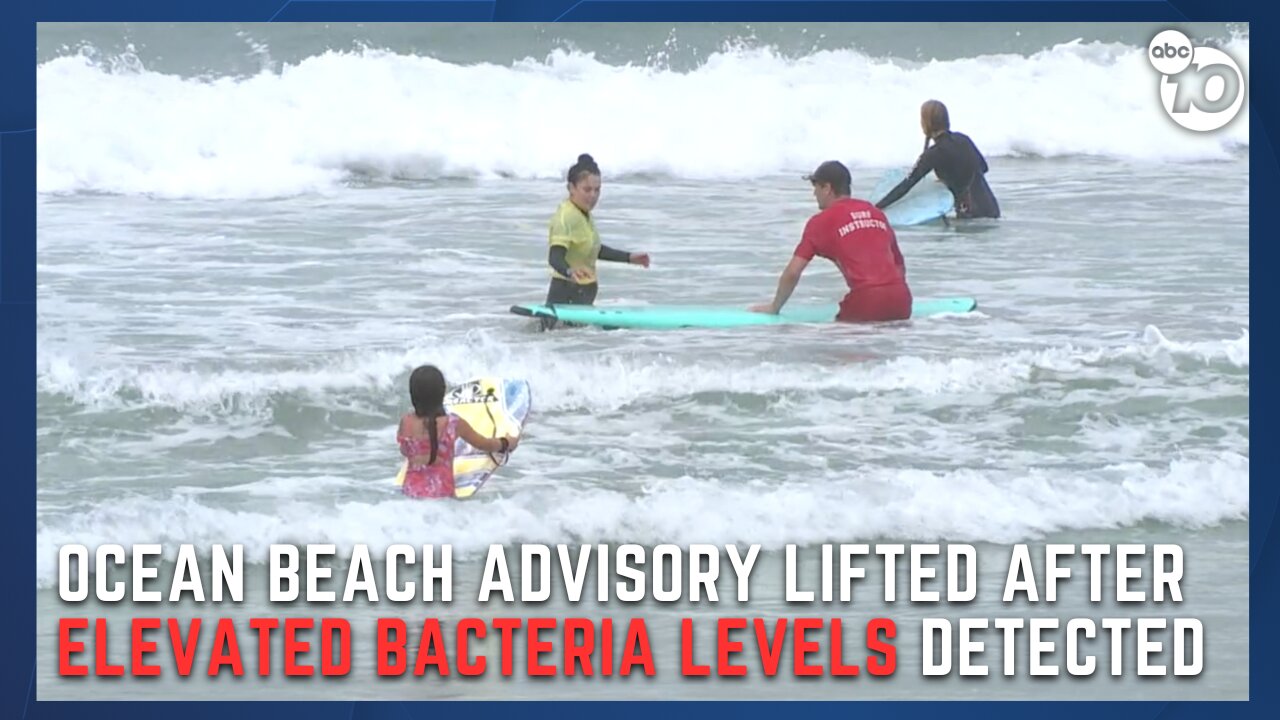 Advisor for high bacteria levels lifted