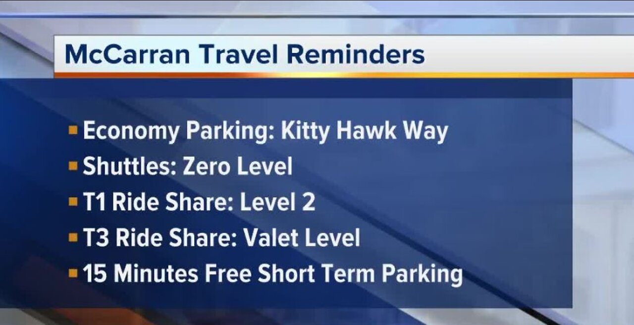 Tips for air travel from Las Vegas