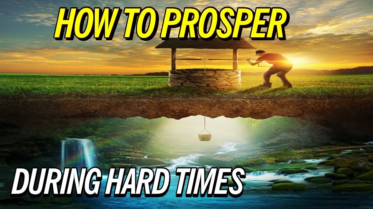 God told me how the Body of Christ can Prosper during the coming hard times