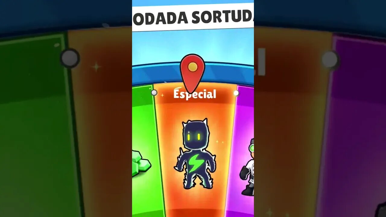 Nova Skin Especial Eletrizante do Stumble Guys!