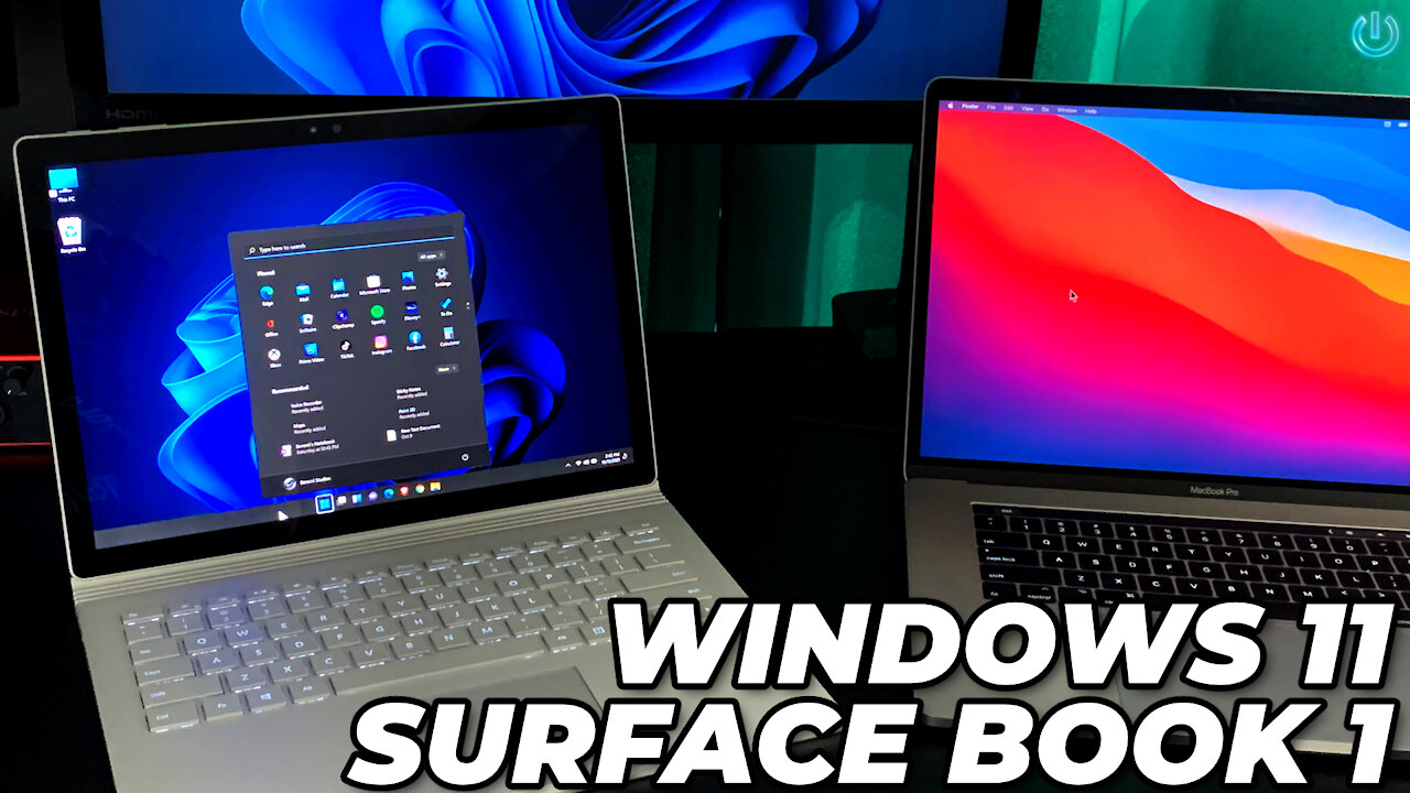How to install WINDOWS 11 on the Surface Book (Gen 1)
