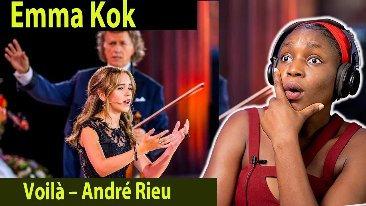 15 Year Old Emma Kok Sings Voilà – André Rieu, Maastricht 2023 | (official video) REACTION!!!