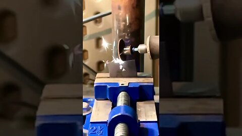 Grinding titanium