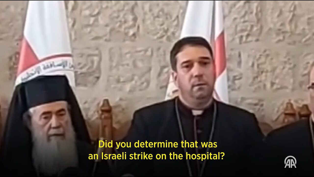 Anglican Archbishop Hosam Naoum says Al-Alhi hospital in Gaza received “specific warnings”