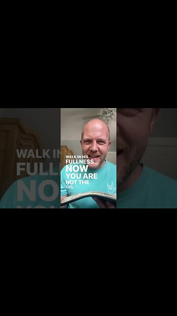 It's time to start walking in God's FULLNESS!