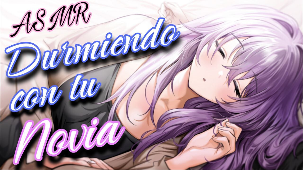 ASMR ROLEPLAY 🎀 2 HORAS de suave lluvia y los dulces sonidos de tu novia durmiedo a tu lado 💕 3DIO