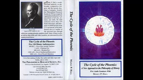 Manly P. Hall A New Approach to the Philosophy of History A.D. to Christian Era (Part 3)