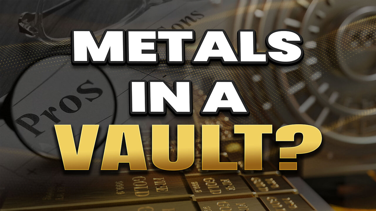 Why we keep our metals in a vault...