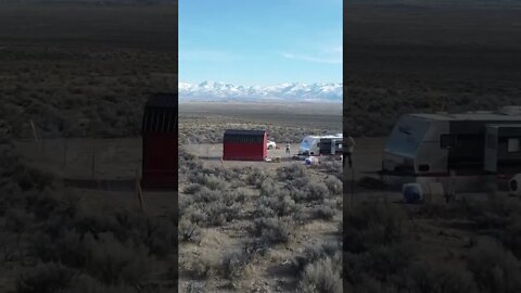 Drone Footage of RV Life! Fort El Kabong (Under Construction!)