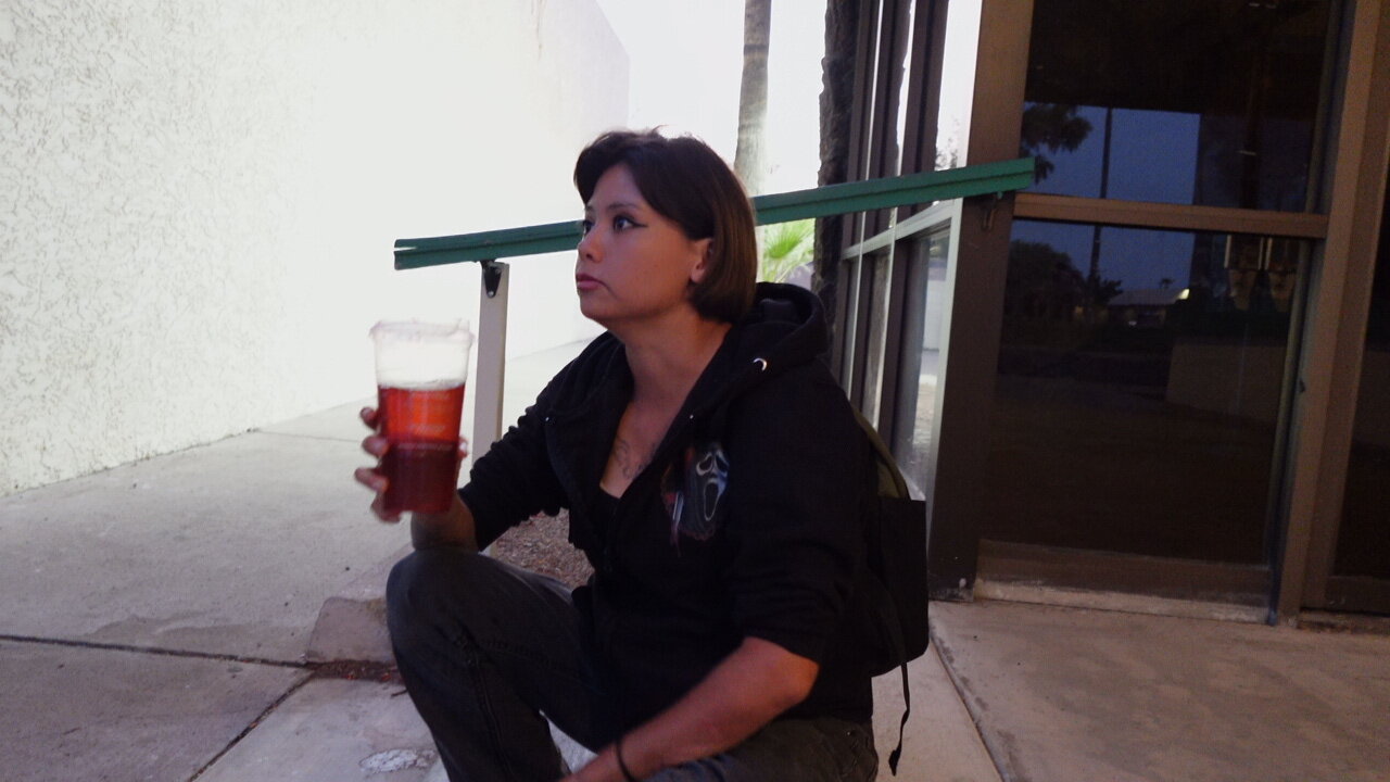 Kris, 25 from New Mexico and has been homeless in AZ for 11 months.