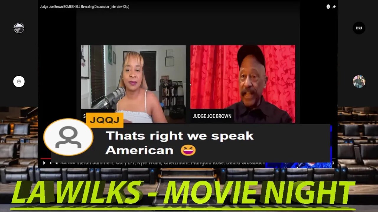 talking movie night Part 2