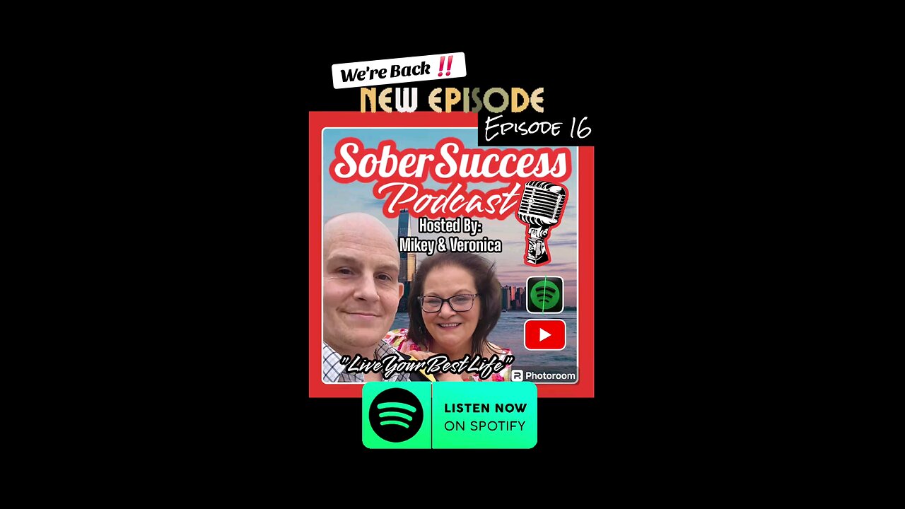 🗣We're BACK & BETTER than Ever on the SoberSuccess Podcast‼️#SoberLife #Recovery #GrowthMindset