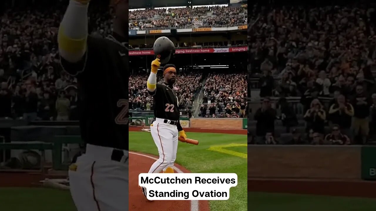Andrew McCutchen Receives Standing Ovation In Pittsburgh